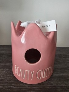 Rae Dunn "BEAUTY QUEEN BIRDHOUSE " NWT and In Box.