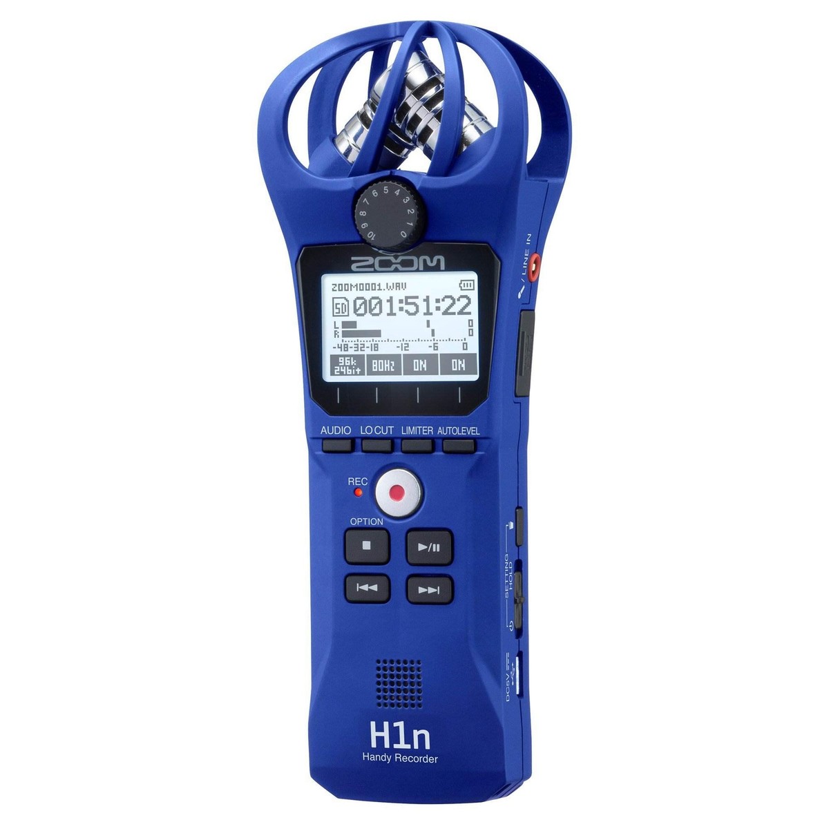 Zoom H1n Handy Recorder Blue Edition 884354019549| eBay