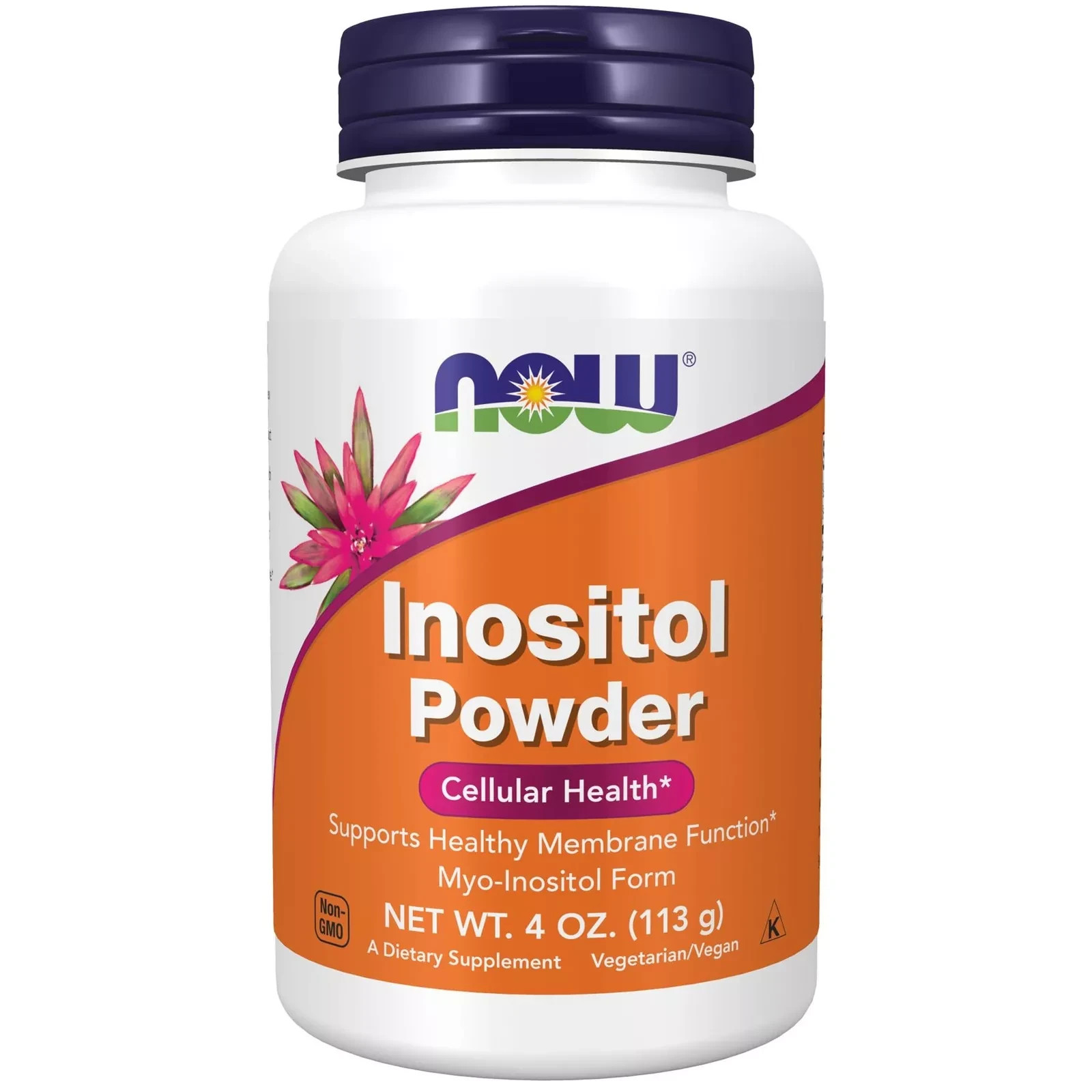 NOW Foods Inositol POWDER 730mg  Cellular Health, Membrane Function
