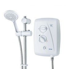 Triton T80Z 10.5kw Fast-Fit Electric Shower -White/Chrome 