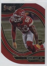 2020 Panini Select Field Level Red Prizm Die-Cut Willie Gay Jr #396 1nr3