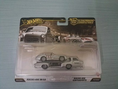 Hot Wheels Premium Team Transport Mercedes - Benz 300 SLR- Renntransporter #89