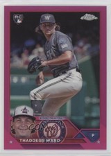 2023 Topps Chrome Update Magenta Refractor 65/399 Thad Ward Thaddeus #USC126 0b3