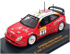 Ixo 1/43 Scale RAM074 - Citroen Xsara WRC #21 2nd Monte Carlo 2002