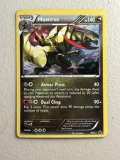 Pokemon Black and White Black Star Promo Haxorus BW57 MP on eBay
