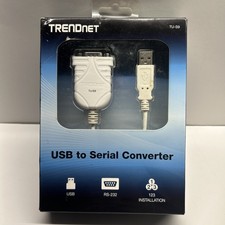 TRENDnet TU-S9 USB to Serial Converter USB 1.1 to RS-232 Male DB9 Serial Cable