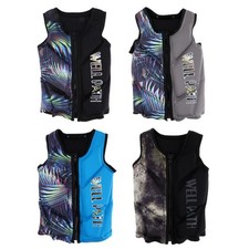 Kinder Schwimmen Float Schwimmweste Auftriebshilfe Front Zip Weste