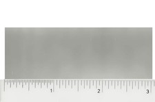 22g Sterling Silver, 3" x 1" Dead Soft .925, Raw Sheet, Not Scrap, 13.1 grams