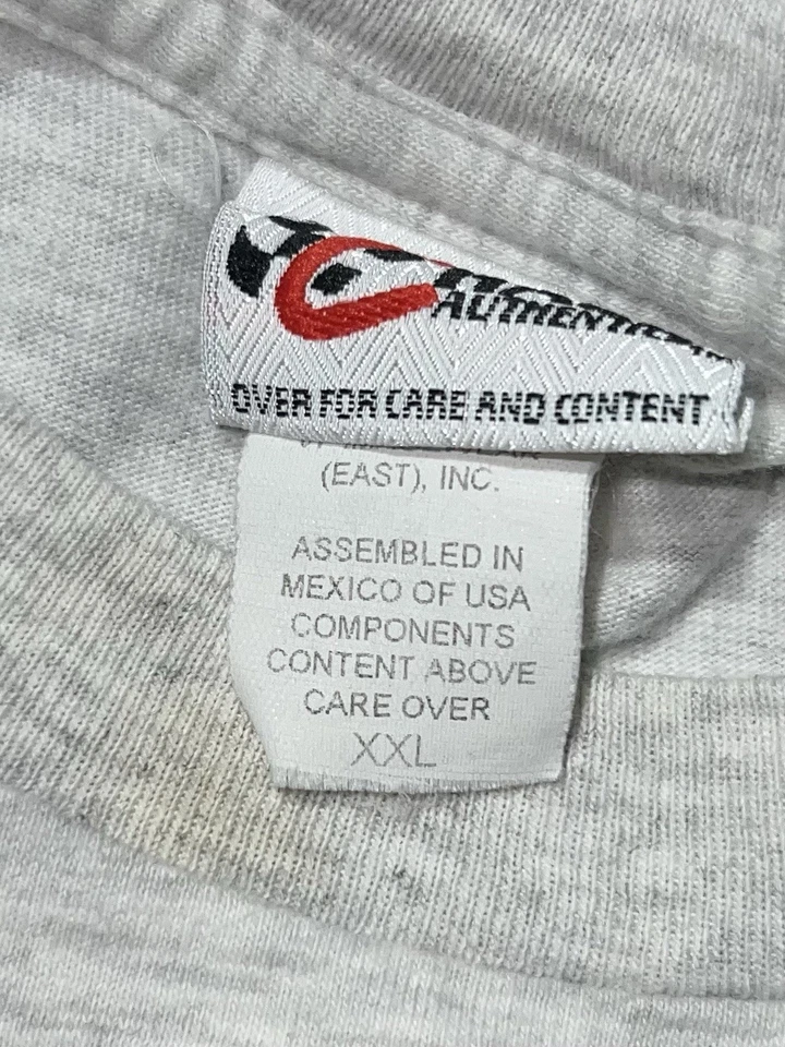 Camisa Vintage 2001 Arizona Diamondbacks Gris Campeones Serie Mundial Talla XXL Foto 2 de 4