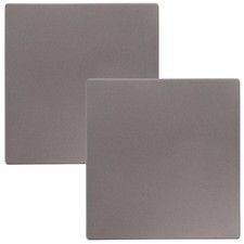 2Pcs Child Safety Outlet Covers Grey Plastic Durable Switch Protector for Home