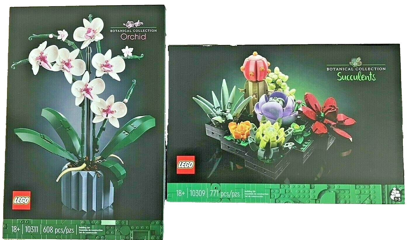 Merchandising Lego: 10311 - Icons - Botanical Collection - Orchid - Immagine 10