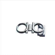 Ferragamo Men Silver Gancini alloy belt buckle For 34-35mm Leather Belts