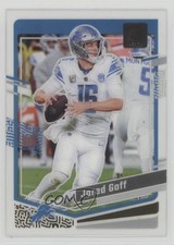 2023 Panini Clearly Donruss Jared Goff #18 0r6k