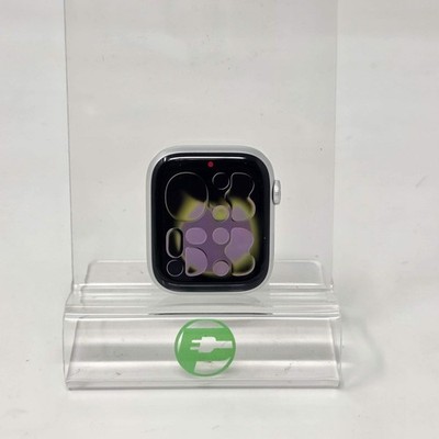 GPS Only Apple Watch Series 8 45MM Silver Aluminum NP4H3LW/A Face Only