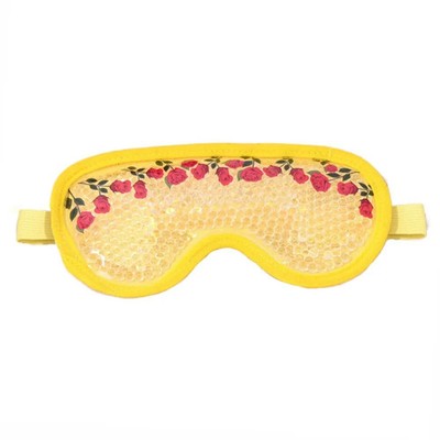 Reusable Rose Flower Ice Gel Eye Patch Massager Beauty Tools Cooling Sleep Eye M