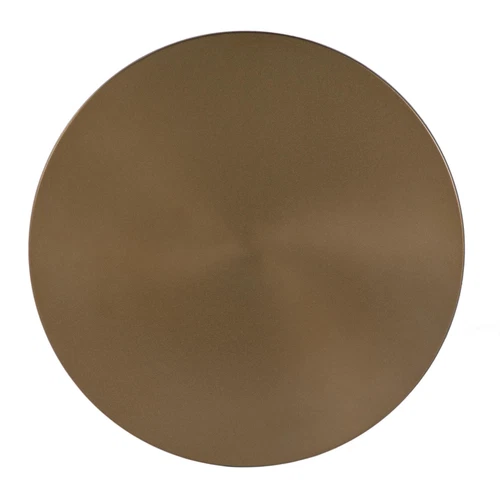 Butler Specialty Company Passeo 10 in. W Round Metal Pedestal End Table-Gold - Picture 3 of 4