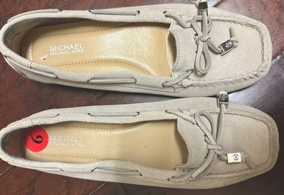 Michael Kors MK Women s Slip On Driving Loafer Shoes Size 6M
