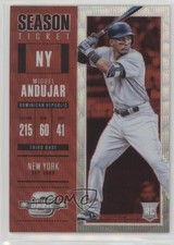 2018 Panini Chronicles Contenders Optic Ruby Wave Prizm /199 Miguel Andujar 8k4