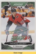 2019-20 Upper Deck MVP Green Script Thomas Chabot #76 READ o1h