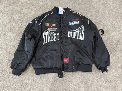 adidas Originals Women's Rasant Moto Bomber Jacket in black Size Medium