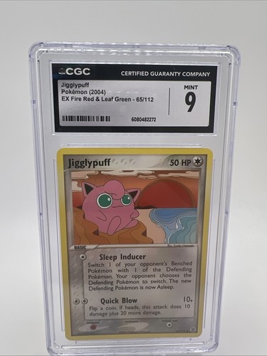 Jigglypuff graded CGC 9 for sale on eBay