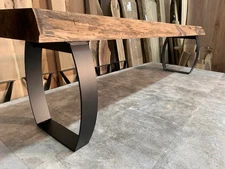 16 Inch Bench Legs/Metal Bench Legs/Steel Bench Legs/Table Base/Metal Table Legs