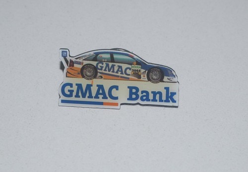 Opel GMAC Rennwagen Pin Auto Anstecker Metall Harz Motorsport 2000er Sehr Gut