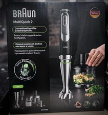 Braun Minipimer 9 Hand Blender 5-in-1 Set, Powerful Stick Mixer, Food Processor