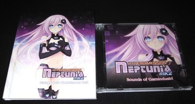 Hyperdimension Neptunia MK2 Limited Ed Soundtrack + Artbook (Playstation 3 PS3)
