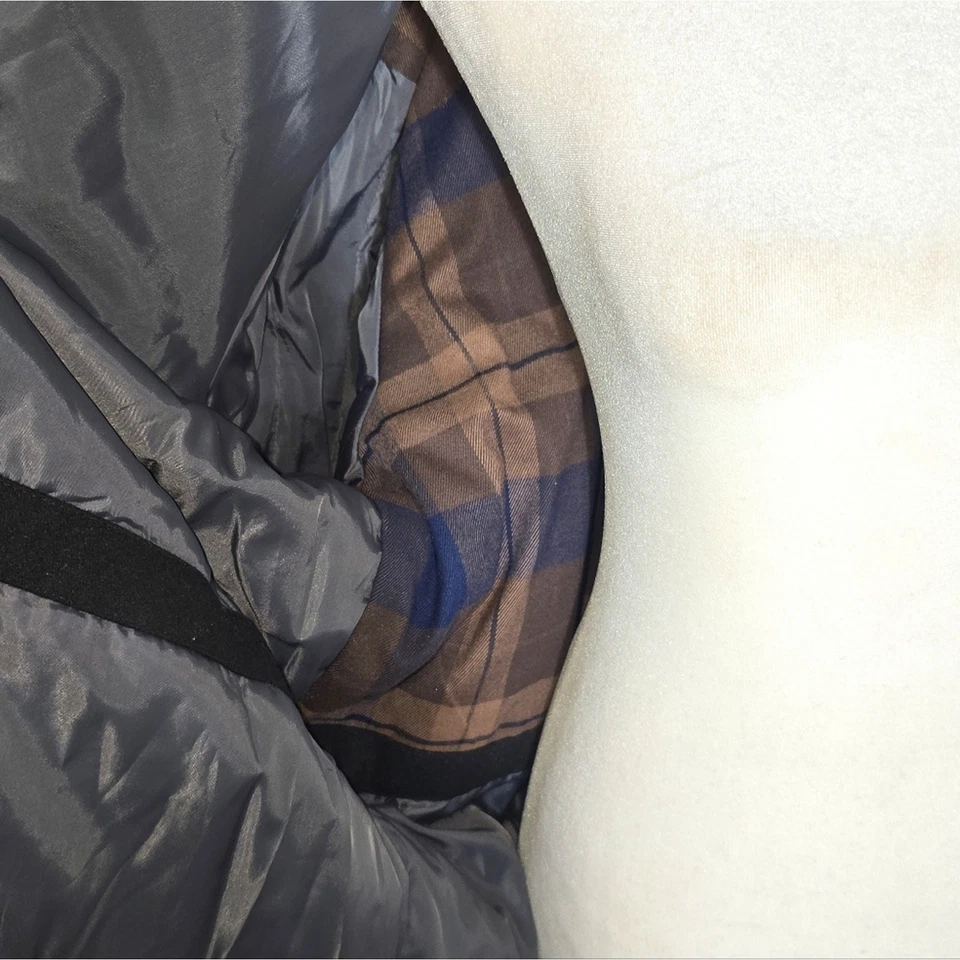 London Fog Collection Men Wool Blend Black Car Overcoat Size XL (Good Condition) - Image 3 of 4