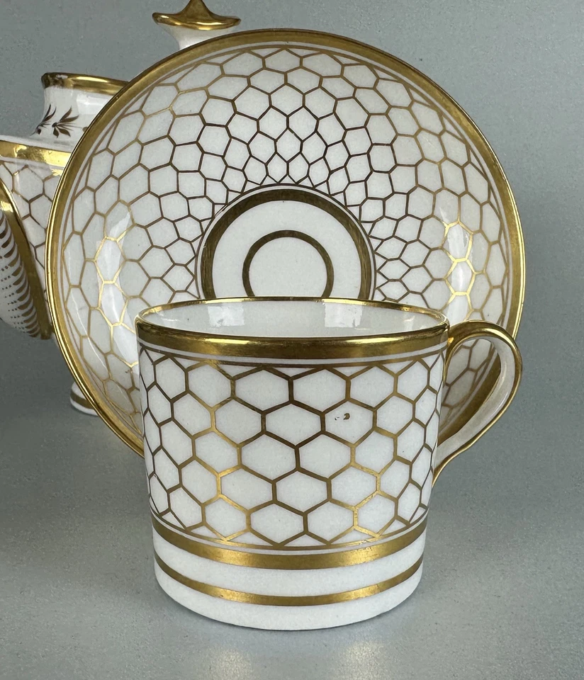 Fine Early Coalport c1808 Part Service Patt 753 Prob Thomas Rose. - Image 4 of 4