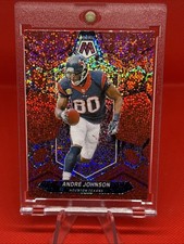2024 Panini Mosaic Andre Johnson Red Sparkle Prizm Houston Texans #226 SP