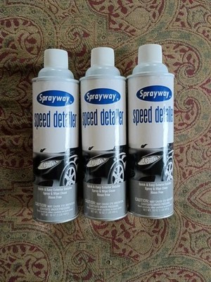 (3)Sprayway Speed Detailer #1005
