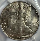 1942 Walking Liberty Half Dollar PCGS MS63 Exact Coin Imaged