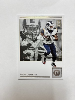 2018 Panini Encased Gold Todd Gurley II #95 06/10
