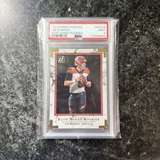 Panini 2020 Donruss Elite Series Rookies Joe Burrow #ESR-JB PSA 9 Bengals NFL