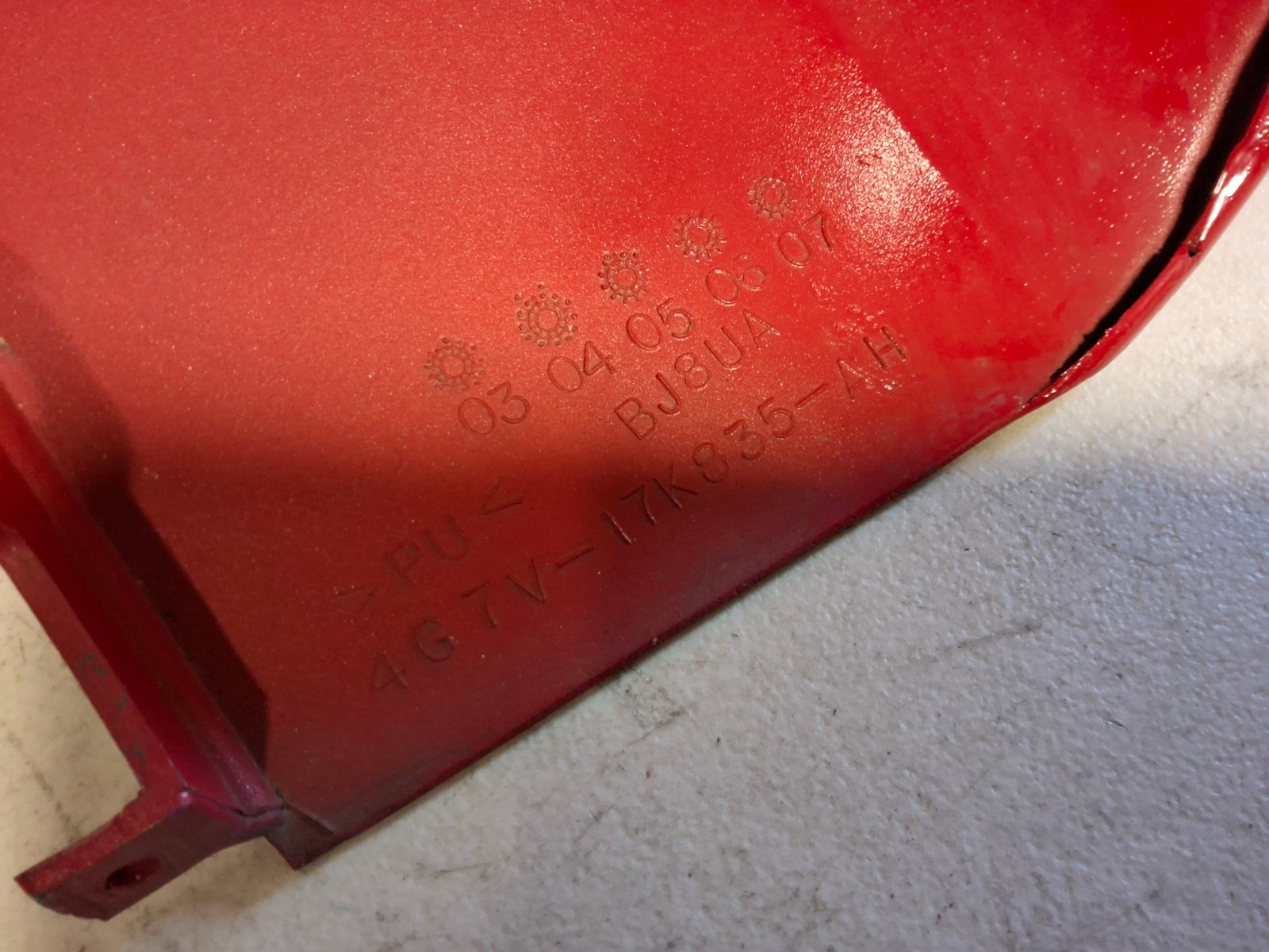 2005 FORD GT SUPERCAR GT40 REAR BUMPER OEM 2006