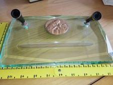 OMAS STILOFORO VINTAGE D'EPOCA VETRO MOLATO