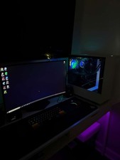 GAMING PC SETUP, AMD RYZEN 5 3600X, NVIDIA GEFORCE RTX 4060, 1TB SSD 16GB RAM 