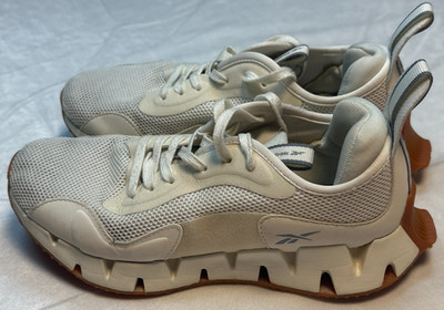 Reebok Zig Dynamica IF5948 Womens 7.5 Chalk White Gum Running Sneakers