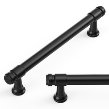 Amerdeco 10 Pack Matte Black 5in Cabinet Pulls