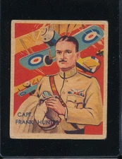 1934 National Chicle Sky Birds Capt Frank Hunter #70 - Pilot - Vg - S4946