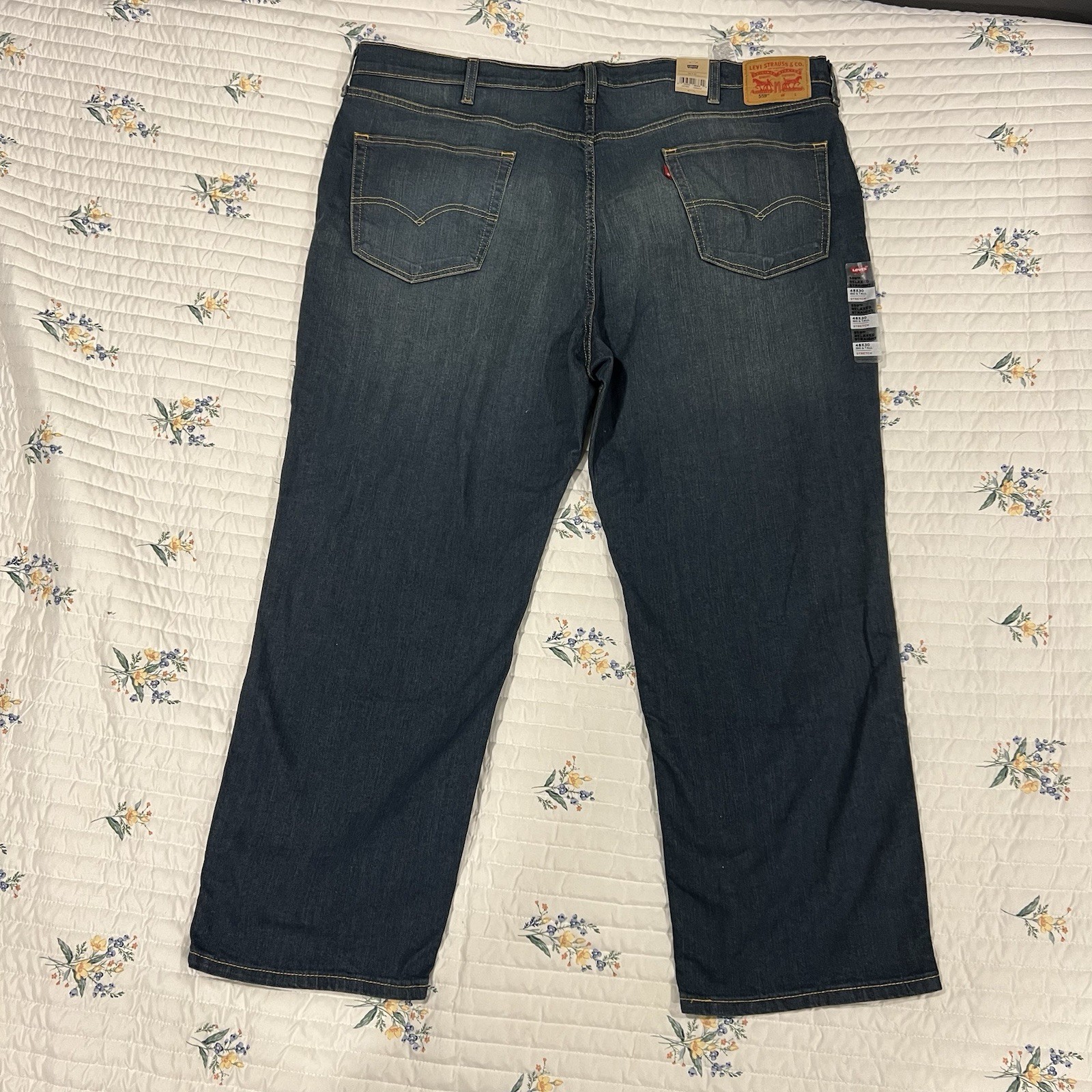 Blue Big & Tall Sizes Nwt 48x30