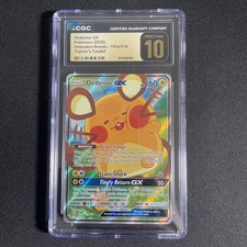 Dedenne GX 195a/214 Pokemon Unbroken Bonds Trainer’s Toolkit - CGC PRISTINE 10 on eBay