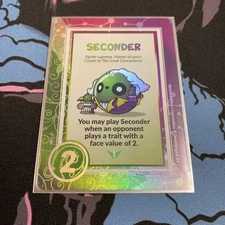 Doomlings Seconder Convention Exclusive Promo Foil With Sleeve
