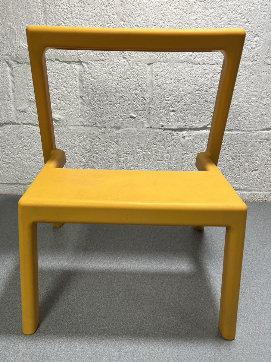 Ikea Masterby MÄSTERBY Step Stool Yellow Chris Martin | eBay