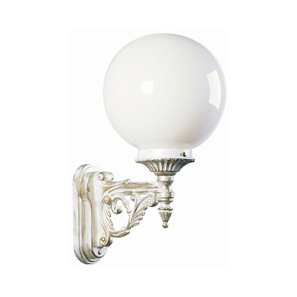 AußEnwandleuchte Typ Nr. 0609 Mit Kugelschirm Ø 25Cm, IP44, E27 QA55 Max. 57W, A-image