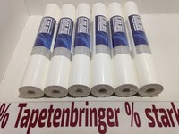 Vliestapete Marburg 6X 58403 (6Rollen) Uni Struktur Streifen Weiß Restposten