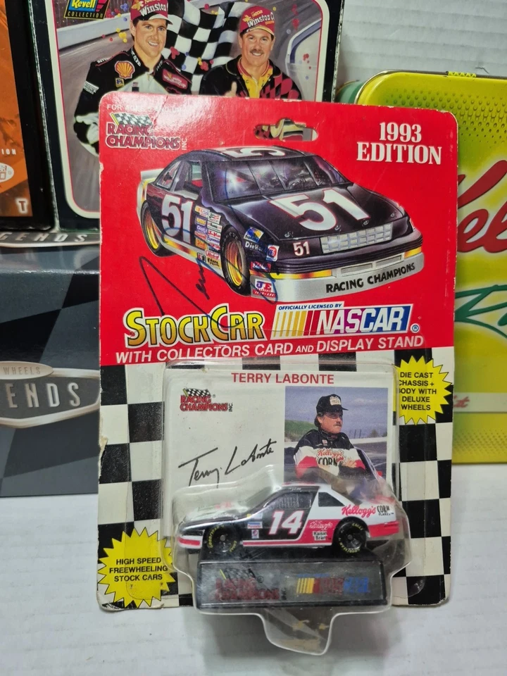 Terry Labonte Nascar 1/64 Scale Diecast Lot With One Driver Autograph - Image 2 of 4