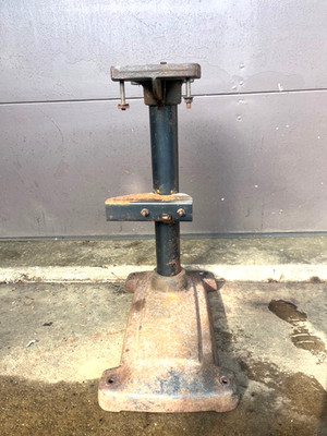 Sears Craftsman Cast Iron 12'' Band Saw Sander Pedestal Base Tubular Stand